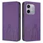 Ốp Lưng Cho Honor 600 Lite Tulip Bướm Thiết Kế Thẻ Da Solots TPU Mềm Chống Rơi Vỏ Điện Thoại