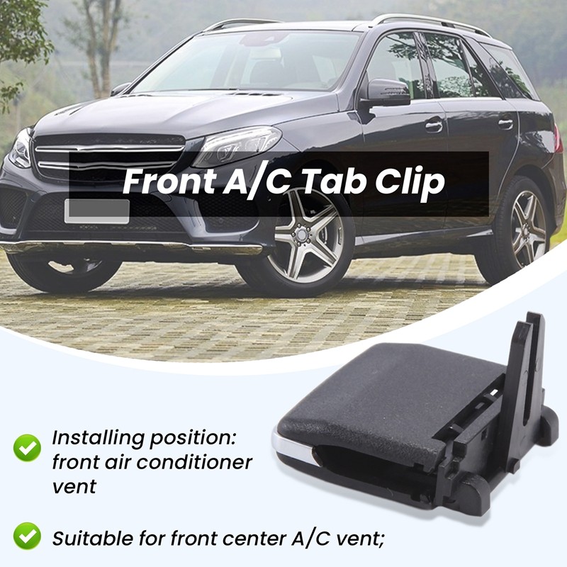 Cho W166 ML Auto Car Front Center A / C Air Vent Outlet Tab Clip Repair Kit