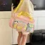 Túi Duffel tập Gym vải Oxford dung tích lớn HFTOY có ngăn giày & dây đeo vai có thể điều chỉnh, túi du lịch nhiều lỗ ~