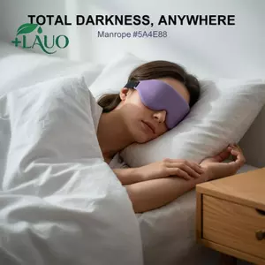 Springevenstar 3D Mặt nạ mắt ngủ mềm mại Thân thiện với da Ánh sáng thoáng khí Bloing Eye Cover Travel Rest Bữa trưa Break Bloout Light Eyeshade Springevenstar
