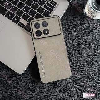Dành Cho Poco F6 Pro 5G Ốp Lưng Poco X6 PRO 5G / F5 / F3 / X6 5G / M6 Pro 4G / X5 Pro / X3 Pro / X3 NFC / Poco C40 Vỏ Điện Thoại Da Kinh Doanh