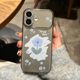 Hoa xanh Thanh Vận cho 16 trường hợp iPhone 17Air Corning trường hợp 14/13/11Pro