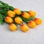 ROLY 10 Chiếc Bó Hoa Tulip, Hoa Tulip Nhân Tạo Chống Phai Màu Nhánh Dài, Cảm Ứng Thật Như Thật Hoa Tulip Nhân Tạo Hoa Giả Cưới