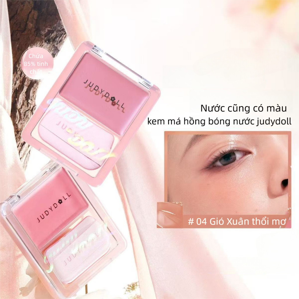 Kem Má Hồng Nước JUDYDOLL – Liquid Blush Glow Tự Nhiên, Lên Màu Trong Trẻo, Hot Trend Makeup