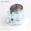Ống xả ô tô Họng Hoop Kẹp thép không gỉ Kết nối xe máy Kẹp ống giảm thanh Hoop Clip VNHK