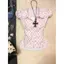 Áo sơ mi ngắn tay màu hồng chấm bi phong cách vintage, form slim-fit, phù hợp mùa hè 2026