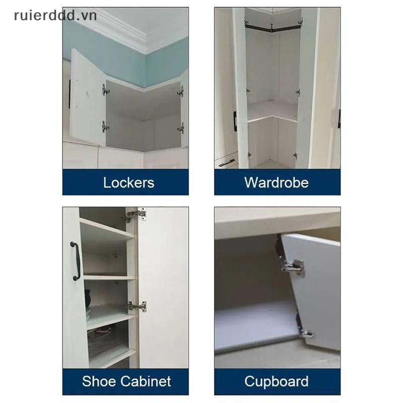 # ruierdd # Phần cứng 165 độ Bộ giảm chấn gấp thủy lực Bộ đệm cửa bản lề Phụ kiện cửa sổ Đồ dùng nội thất.