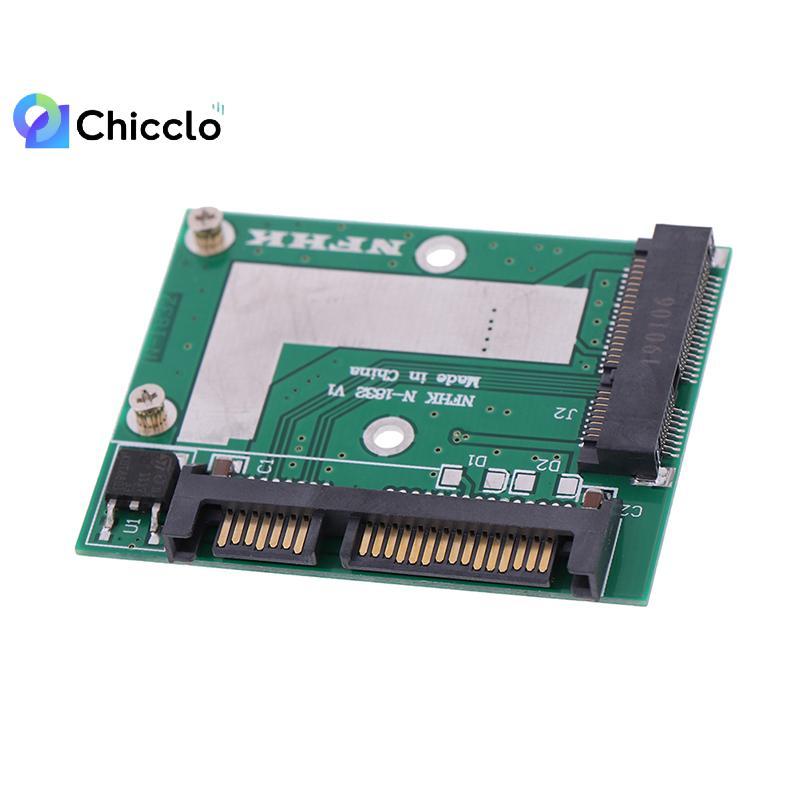 [chiccloset0] mSATA SSD sang 2.5 '' SATA 6.0gps bộ chuyển đổi thẻ mô-đun bảng mini pcie ssd Đẹp