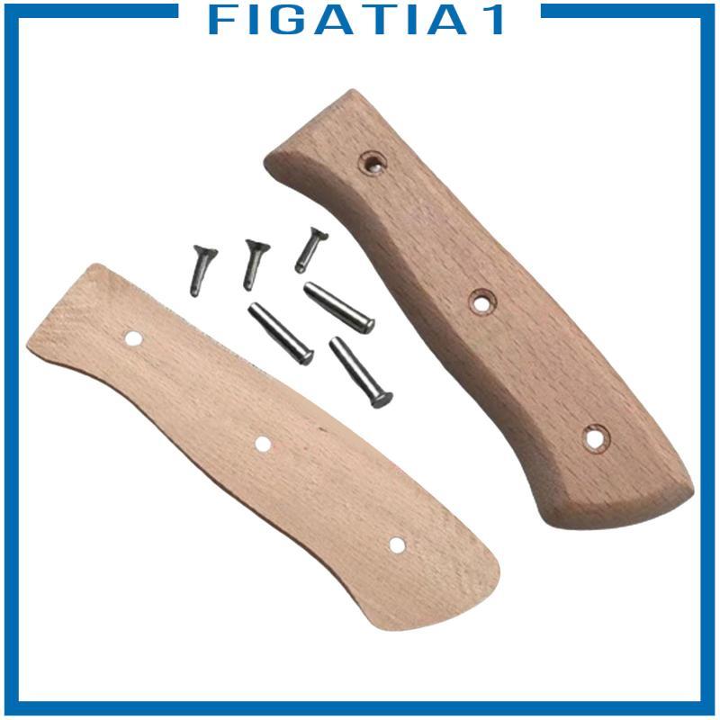 Bộ dụng cụ sửa chữa tay cầm dao bằng gỗ Phụ kiện làm dao nhà bếp Dụng cụ cắt thịt cho các dự án DIY tại nhà
