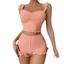 Shop Bộ đồ ngủ Sling gợi cảm Quần short đeo chéo nữ Phong cách Bộ đồ ngủ nữ