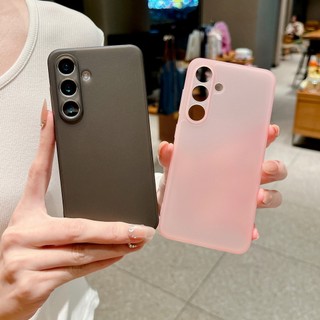Ốp điện thoại Mềm Siêu Mỏng Matte Sang Trọng Cho Samsung GalaxyS26 S24 FE S23 S22 Ultra S25 S21 FE Plus Note 20 Ultra Ốp điện thoại
