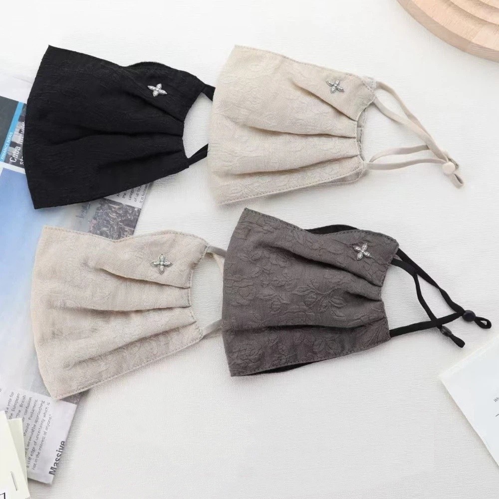 Kem Chống Nắng KANGN, thoáng khí, chống nắng, lưới chống bụi, khăn che mặt unisex có thể giặt