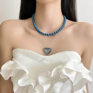 Mặt Dây Chuyền Hình Trái Tim Trong Suốt, Hai Lớp Đính Hạt Xương Đòn - Phụ Kiện Thời Trang Cho Nữ 2026