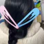 Kẹp Rèm Cực Lớn Kẹp Tóc Mới Lạ Kẹp Tóc Hoa Văn Dâu Ngộ nghĩnh Chấm Bi Đa Năng 3D In Đa Năng Dễ Thương