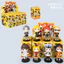Haikyu!! Hộp Mù Phiên Bản Q Hinata Shoyo & Kageyama Tobio Tư Thế Ngồi PVC Hình - 7cm Anime Sưu Tập Mô Hình Bàn Làm Việc Quà Tặng