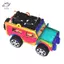 HFTOY Sáng tạo Công nghệ thủ công DIY Máy làm nhỏ Mô hình đồ chơi Jeep Trẻ em Công cụ giảng dạy bằng gỗ Công nghệ Máy làm nhỏ Đồ chơi xếp hình ~