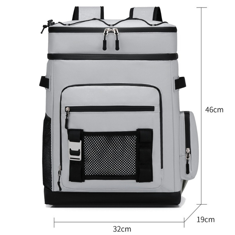 Ba lô làm mát 30L cách nhiệt, chống nước, phù hợp cho cả nam và nữ - Ideal cho cắm trại, câu cá và các hoạt động ngoài trời