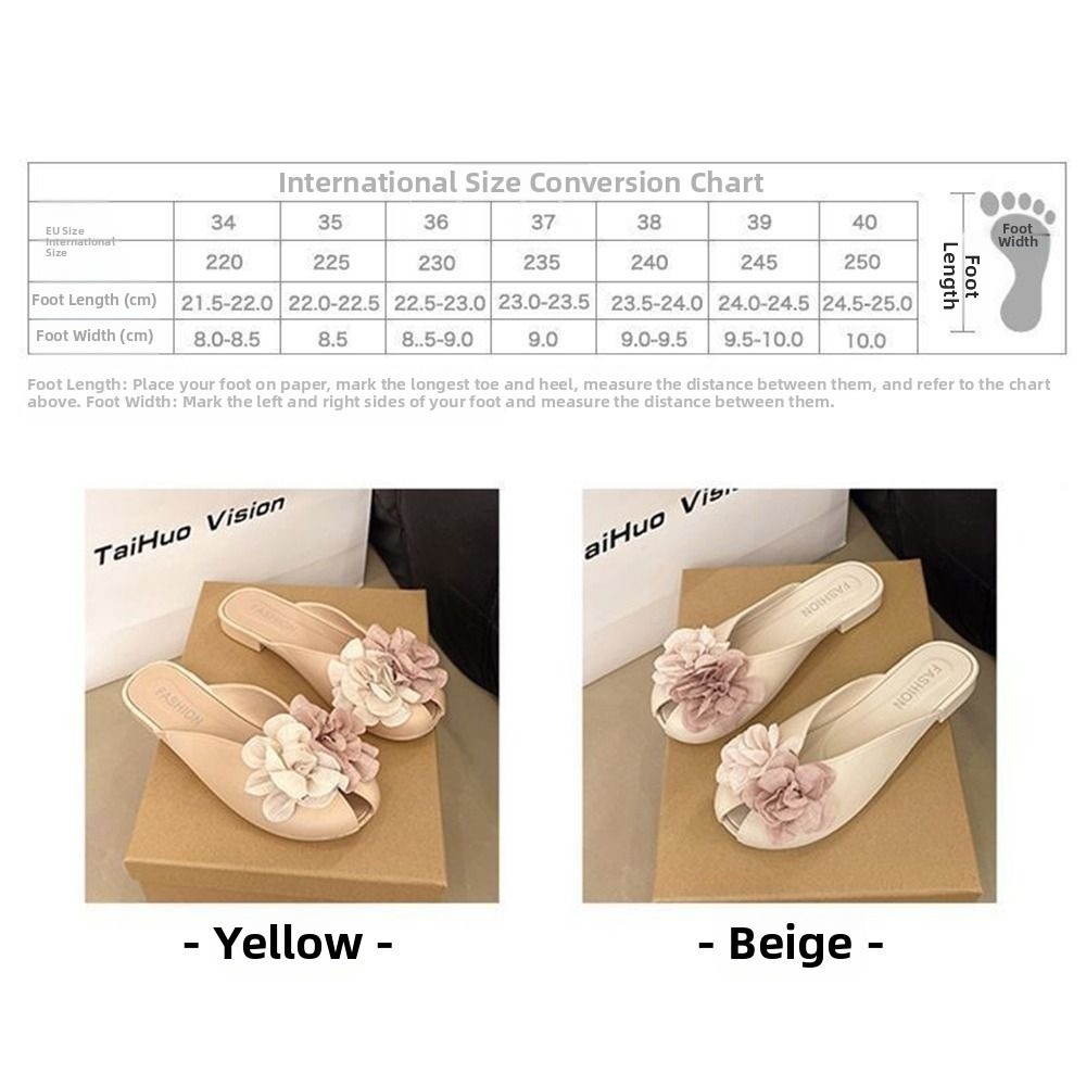Xăng đan Đi Biển Mùa Hè HOBBYIN, Dép Nữ Chống Trơn Trượt, Dép Đa Năng Ngọt Ngào Thời Trang Trang Trang Phục Hàng Ngày