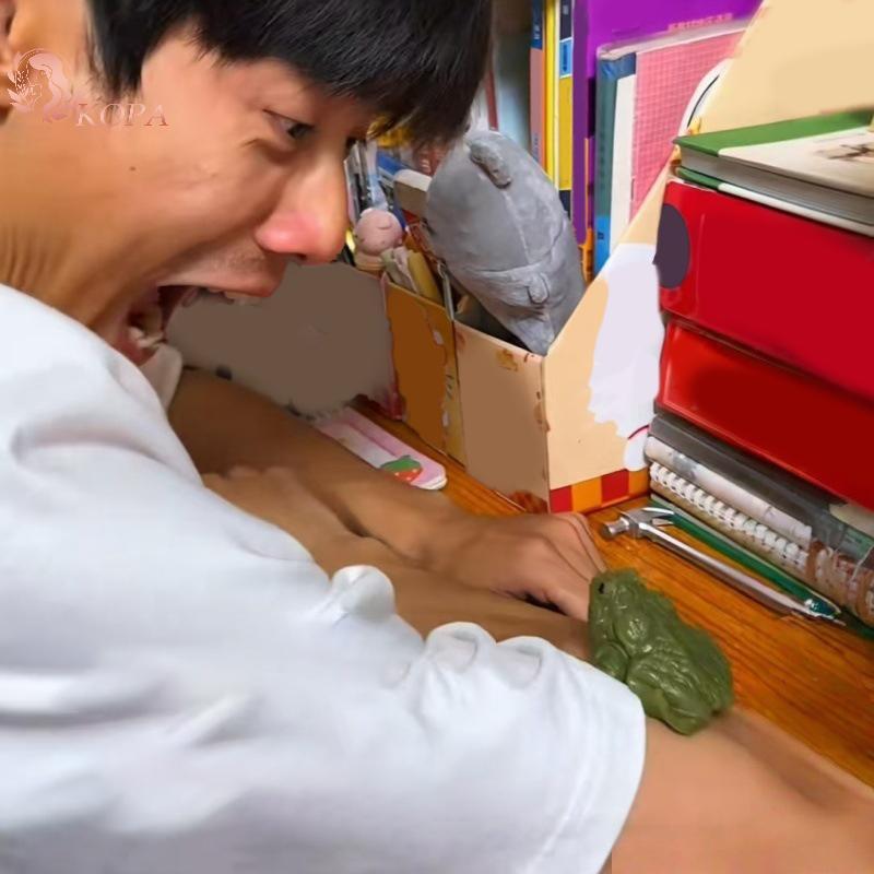 KOPA 1 / 2 Chiếc Ngộ nghĩnh cóc Ếch Squishy Đồ Chơi Giảm Căng Thẳng Đồ Chơi Prank Cho Trẻ Em Ngộ nghĩnh Meme Đảng Quà Tặng Sinh Nhật Ếch Bóp Đồ Chơi VN