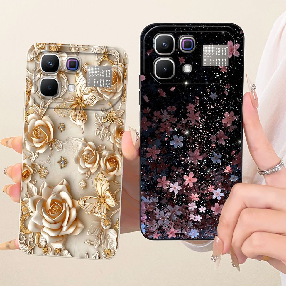 Infinix Note 60 Pro Vỏ Silicon Thời Trang Sang Trọng Kawaii Dễ Thương Sơn Chống Sốc Infinix X6878