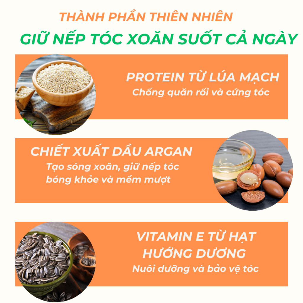 Gel Tạo Kiểu Dưỡng Tóc Argan Oil From Morocco 280ml Vuốt Tóc Uốn, Giữ Nếp Tự Nhiên & Phục Hồi Hư Tổn