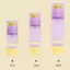 Chai dưỡng da GUSTAVA, Chai phân phối chân không du lịch 30ml / 80ml, Chai rỗng di động loại bơm