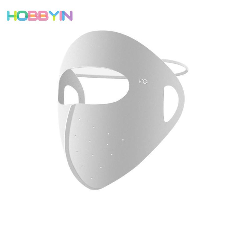 Tấm che mặt Hobbyin Ice Silk - Chống nắng hiệu quả, thoáng khí và có dây cố định, phù hợp cho các hoạt động thể thao ngoài trời.