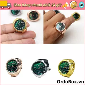 Đồng hồ đeo tay ORDOBOX Quà tặng cổ điển Nhẫn co giãn thời trang