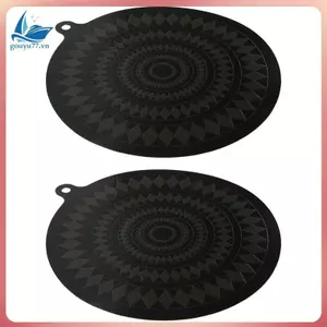 2 Thảm bảo vệ đầu bếp cảm ứng bằng silicon nhiệt sắc - Thảm bếp cảm ứng chống trượt cho dụng cụ nấu ăn cảm ứng