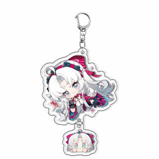 New style Wuthering Waves Anime Acrylic Keychain Cartoon Diy Creative Homemade Bag Decoration Pendant Height 6Cm