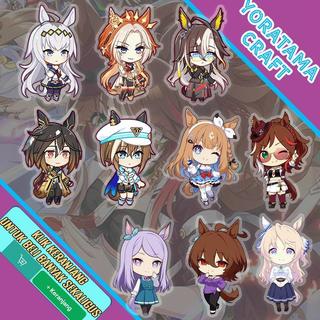 Gantungan Kunci Uma Musume Tachyon Goldship Oguri Rice, Keychain Anime Lucu - Agnes Tachyon