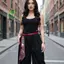 T&amp;O-t Thắt Lưng Retro Bohemian Cho Bé Gái - Da PU và Khăn Lụa, Mới