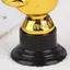 Giải thưởng danh hiệu chiến thắng Mini 1 mảnh Giải thưởng Thumbs Up Trophy Nhựa Vàng Trophies Khuyến khích trang trí máy tính để bàn tại nhà [mới]