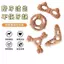 【Ready Stock】 Dog Toy Imitation Bone Molar Rod Bite-Resistant Teeth Cleaning Self-Hi Relieving Stuffy Small and Medium Dog Type Pet Toy kmby