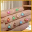 Littleloves1 100 Tượng Rùa Nhựa Phát Sáng Trong Bóng Tối / Bức Tiểu Họa Dễ Thương Cho Vườn Cổ Tích Phong Cảnh Micro, Trang Trí Nhà Búp Bê Thủ Công VN