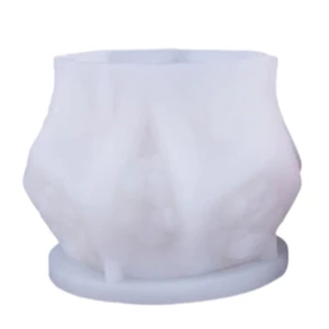 YOI Hoa Dập Nổi Ngũ Giác Đài Khuôn Silicon Cấp Silicon Cho Nhựa Đúc Xà Phòng Sô Cô La Trang Trí Ngày Lễ