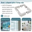 4 L Loại Kính Cố Định Kẹp 2 Chiều Đầu Nối Kính Cho 6-10Mm Đồ Nội Thất Phần Cứng Phụ Kiện Kính