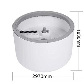 Cay Lau Nhà Thông Minh HIKARI HR365F, Bông Lau Nhà Làm Từ Sợi Microfiber Thấm Hút Cực Tốt, Mềm Mịn, Đầu Lau Xoay 360 Độ