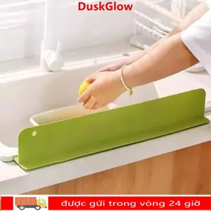 DUSKGLOW 1 / 2 chiếc Tấm chắn bùn bồn rửa, Đồ dùng nhà bếp Tấm vách ngăn nước chống dầu, Silicon đa chức năng có cốc hút Bể bơi sắp xếp sản phẩm gia dụng