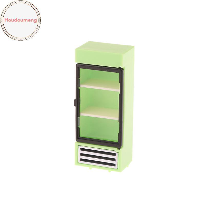 Houdou 1 / 12 Nhà Búp Bê Mô Phỏng Tủ Lạnh Tủ Đông Mô Hình Nhà Búp Bê Nội Thất Phụ Kiện Búp Bê Trang Trí Nhà Đồ Chơi VN