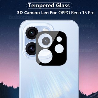Phim bảo vệ ống kính máy ảnh 3D cho Oppo Reno 15 Pro Max F 15Promax 15F 1 5 Reno15 Pro Reno15Pro Max Reno15ProMax Reno15 F Reno15F 2025 Kính cường lực Full Cover Phim bảo vệ