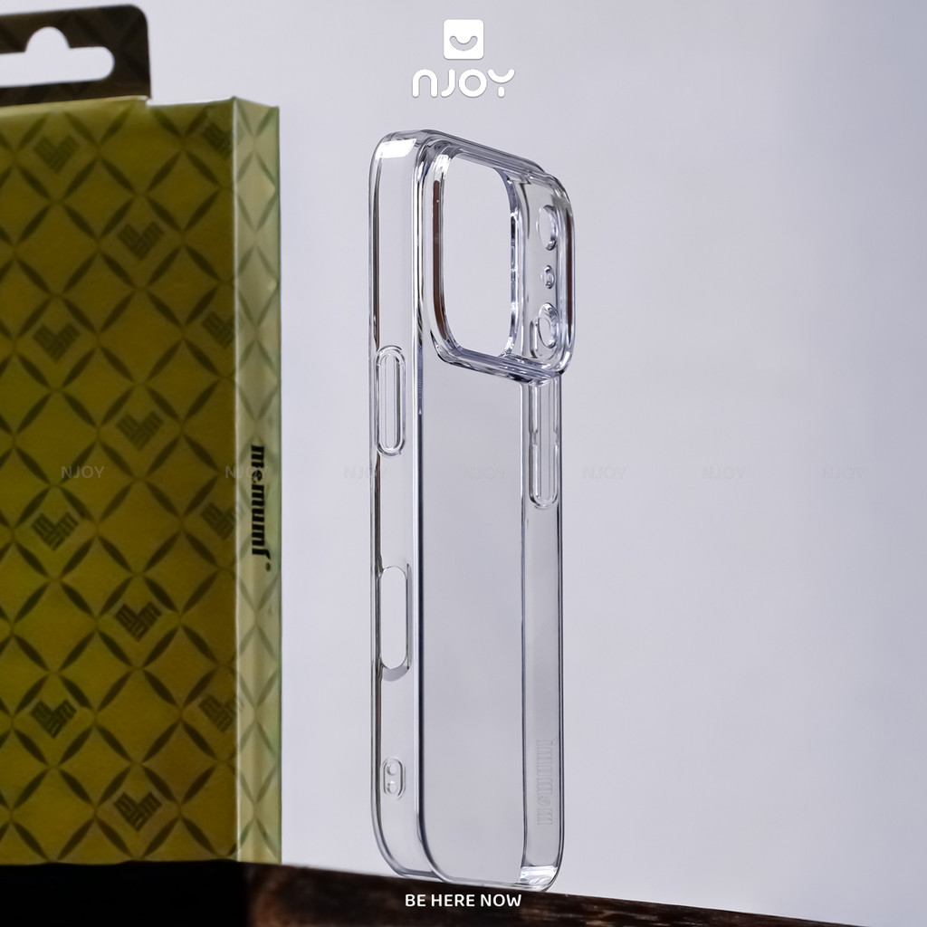 Tổng Hợp Ốp Trong Suốt Siêu Mỏng Memumi Slim 0.3mm Chống Ố Vàng Cho iPhone 17 Pro Max 16 15 14