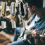 Son môi bán đàn Guitar cuộn đơn Yoo lấy cảm hứng từ âm thanh tươi sáng gắn nhanh