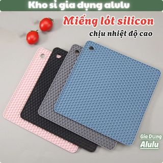 Miếng Lót Nồi Silicon Tổ Ong Chịu Nhiệt Cao Đa Năng Chống Nóng Cách Nhiệt (Nhiều Màu) - Phụ Kiện Đa Năng Siêu Tiện Lợi