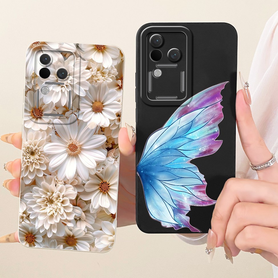 Ốp lưng Vivo V2318 Vivo V30 5G Vỏ điện thoại silicon vẽ ngộ nghĩnh dễ thương Vivo V 30 5G