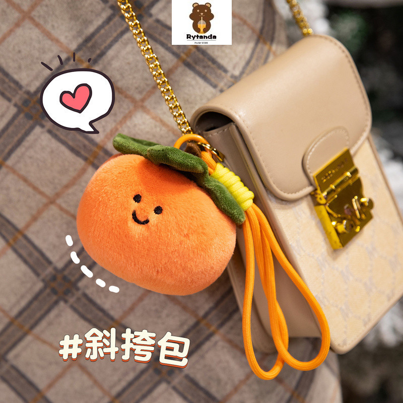 Rytanda Cà Chua Plushie Móc Khóa Trái Cây Rau Móc Chìa Khóa Chanh Chuối Mô Phỏng Dễ Thương Hồng Bí Ngô Lê Đỏ Táo Quà Tặng Sinh Nhật Cho Trẻ Em Mặt Dây Chuyền Mềm Trang Trí Ba Lô