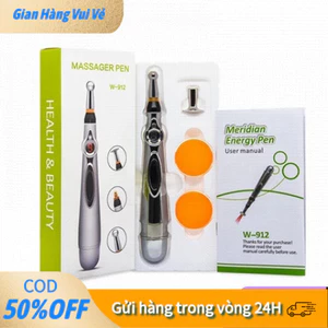 【24H】Bút massage châm cứu xung điện DF-618 bút massage massage điện bút dò huyệt điện xung