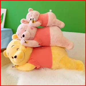 BH2 Disney Winnie The Pooh Sang Trọng Đồ Chơi Gấu Pooh Búp Bê Nhồi Bông Quà Tặng Cho Trẻ Em Trang Trí Nhà Ném Gối Đồ Chơi Cho Trẻ Em HB2