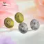 Nhẫn và Bông Tai Kim Loại Phong Cách Baroque Cổ Điển Hình Bầu Dục - Phụ Kiện Thời Trang Cho Nữ