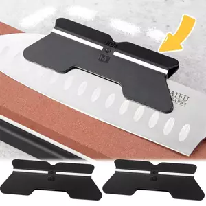 1 / 2 / 3 CÁI - Kẹp mài dao đa góc, Lưỡi gốm hai mặt có hướng dẫn góc, Đế PP chống trượt để sử dụng dễ dàng